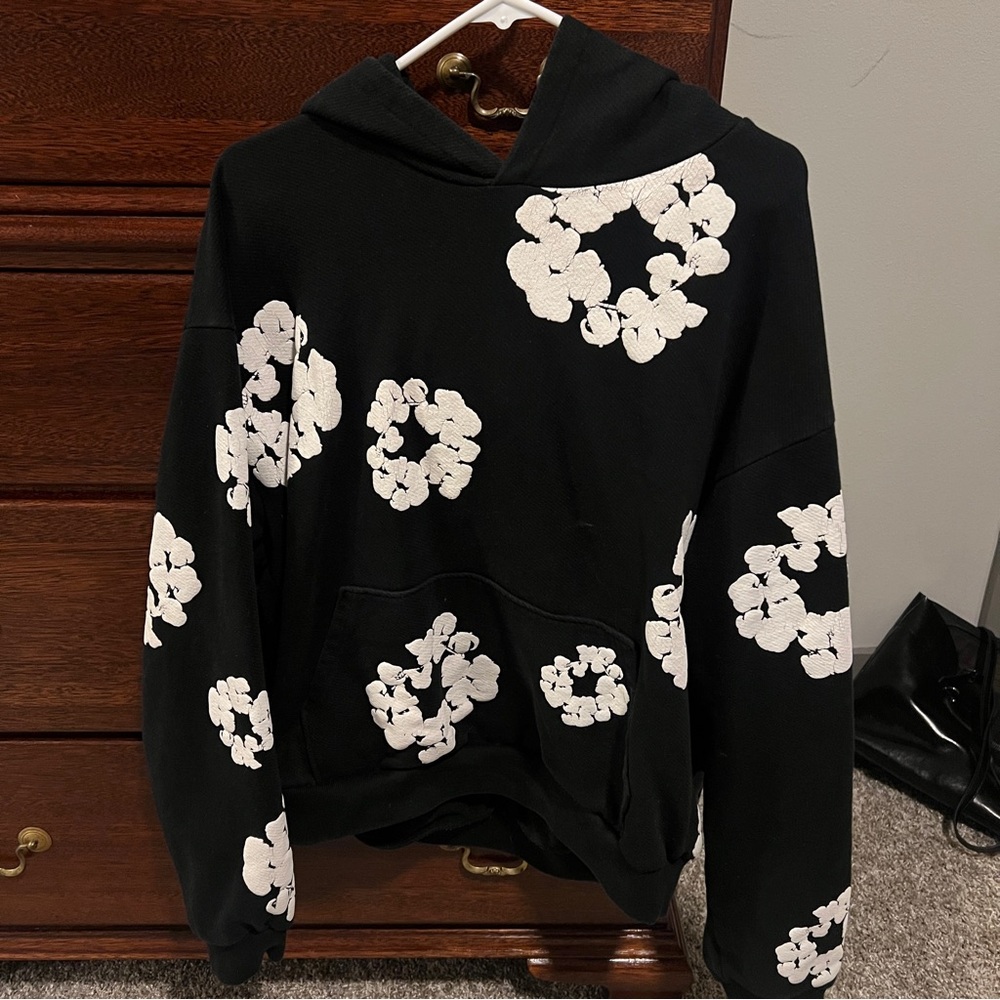 Denim Tears Black Hoodie- great condition